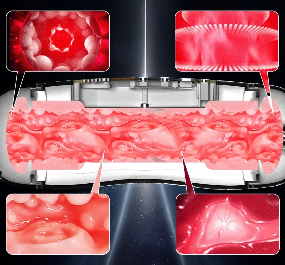 Âm đạo giả cao cấp rung thổi kèn bú mút kích thích nam