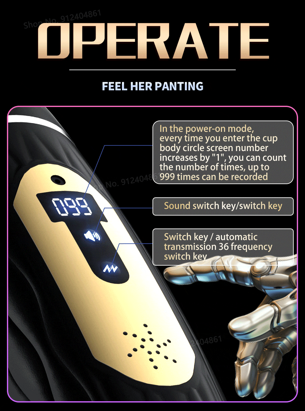 Âm đạo giả cao cấp rung thổi kèn bú mút kích thích nam