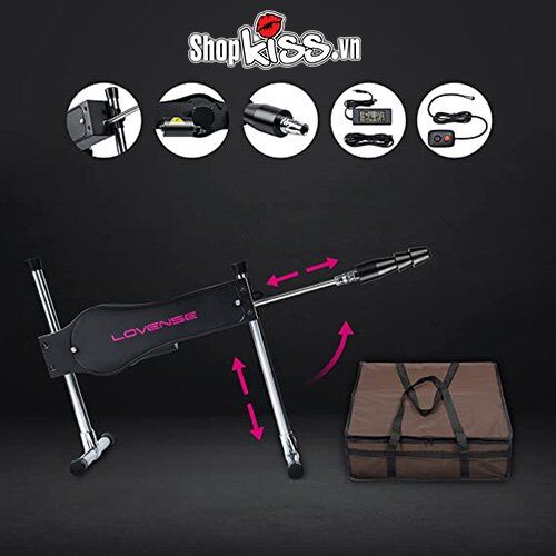 Máy làm tình tự động 2 đầu Lovense Machine đa chức năng kích thích