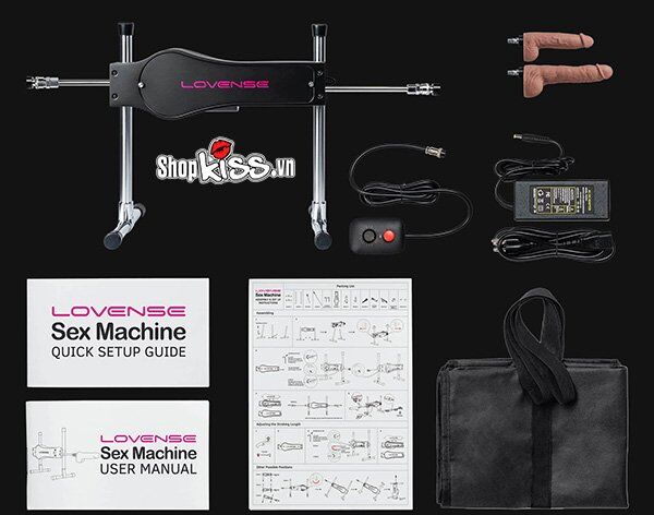 Máy làm tình tự động 2 đầu Lovense Machine đa chức năng kích thích