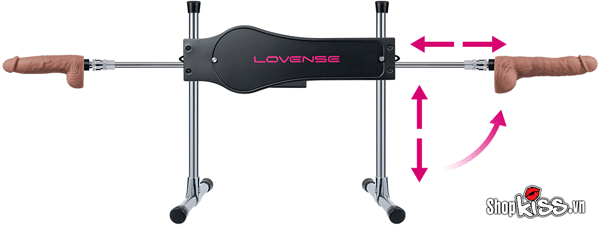 Máy làm tình tự động 2 đầu Lovense Machine đa chức năng kích thích