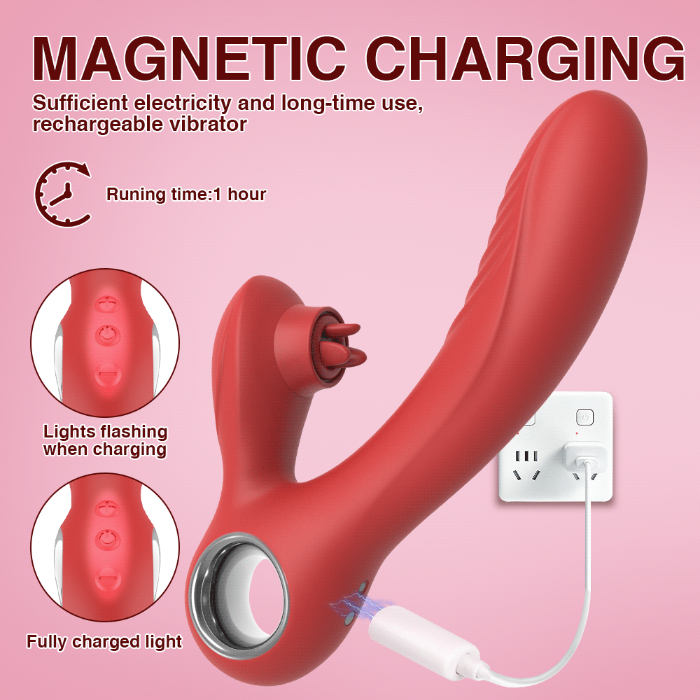 Dương Vật Giả Rung Mạnh Phát Nhiệt Kích Thích Massage Điểm G Sung Sướng