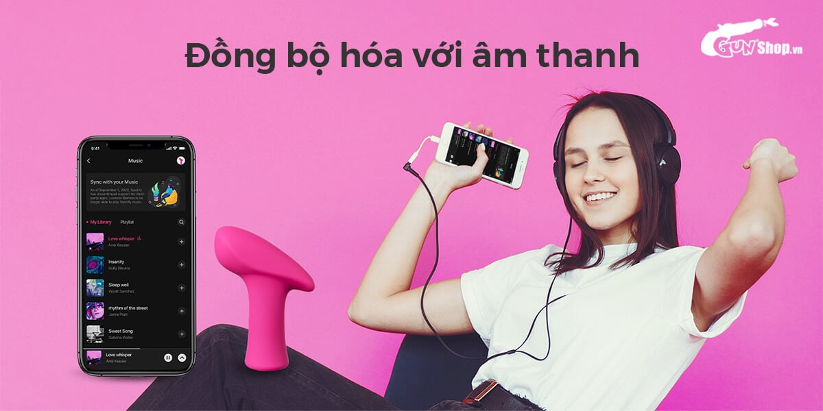 Máy Massage Điểm G Lovense Ambi App Điện Thoại Kích Thích