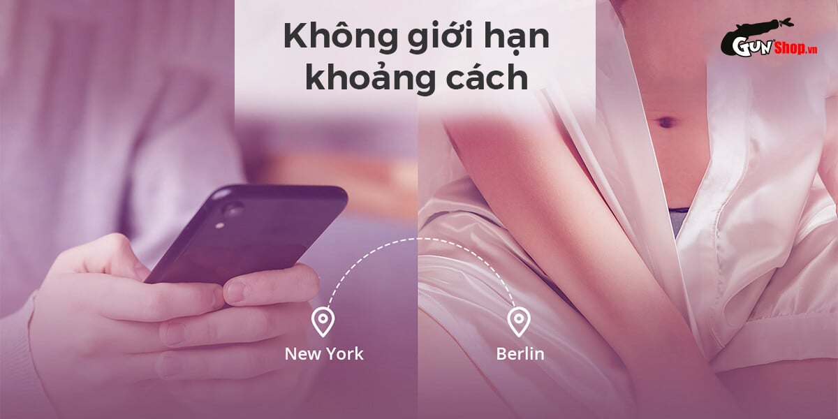 Máy Massage Điểm G Lovense Ambi App Điện Thoại Kích Thích