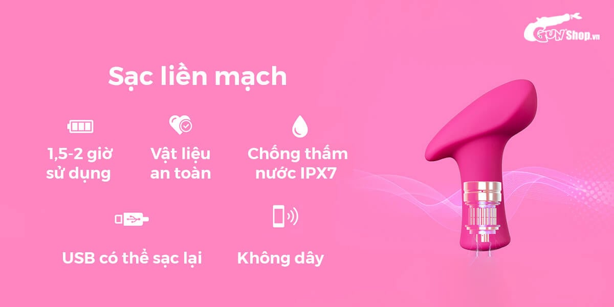 Máy Massage Điểm G Lovense Ambi App Điện Thoại Kích Thích