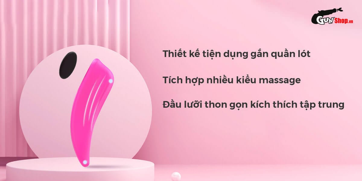 Lovense Ferri máy rung điểm G gắn quần lót cực mạnh kích thích