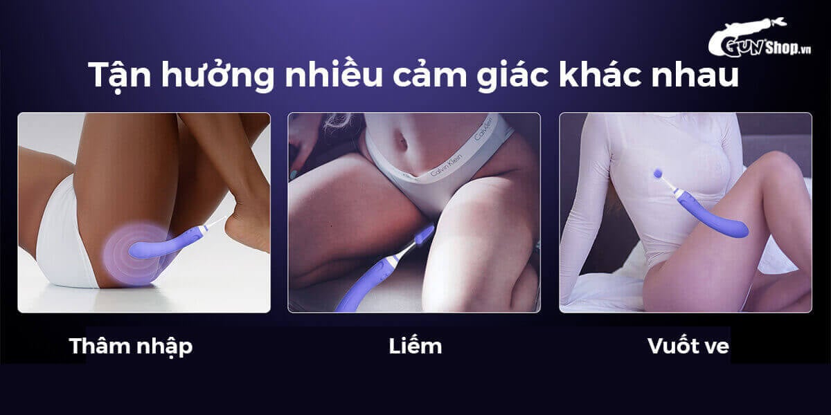 Máy massage Lovense Hyphy 2 đầu kích thích điểm G dễ dùng