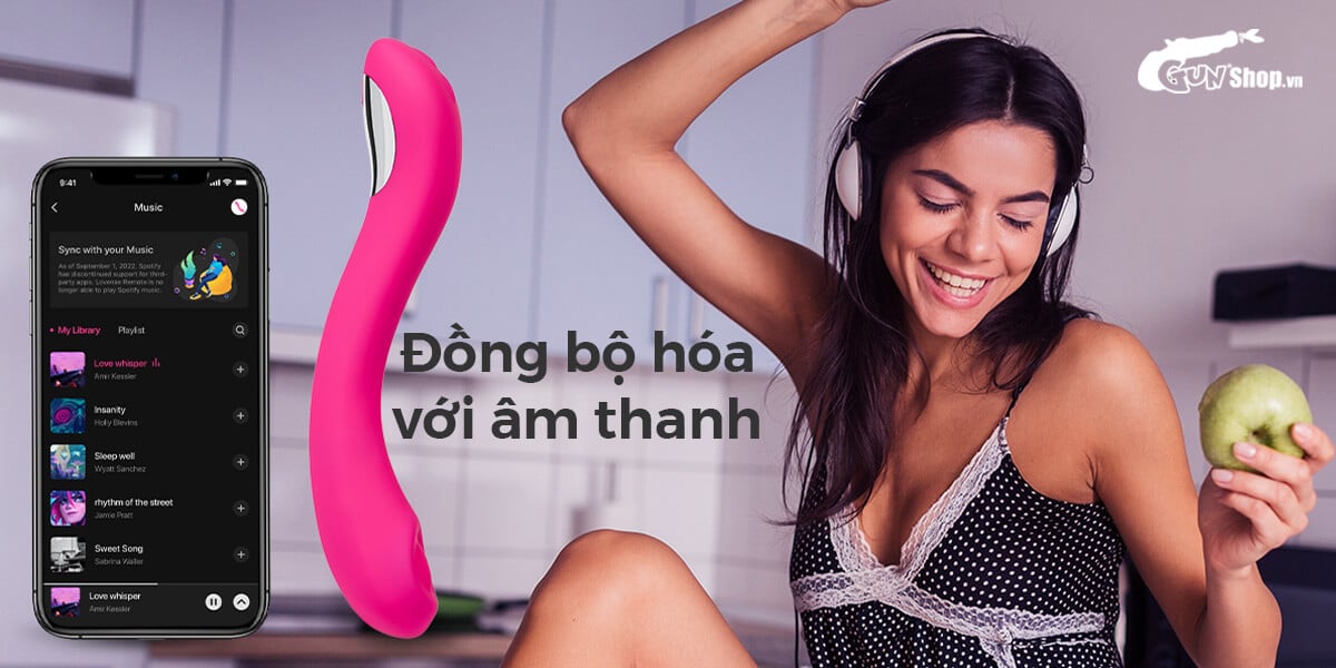 Lovense Osci 2 máy massage điểm G thông minh điều khiển Bluetooth