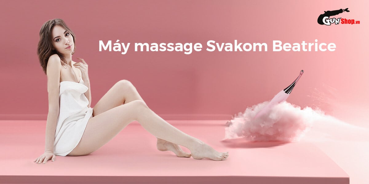 Máy Massage Svakom Beatrice 2 Đầu Rung Kích Thích Điểm G Cực Mạnh