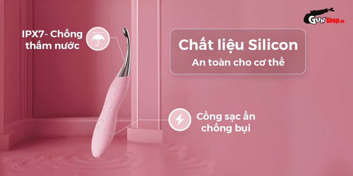 Máy Massage Svakom Beatrice 2 Đầu Rung Kích Thích Điểm G Cực Mạnh