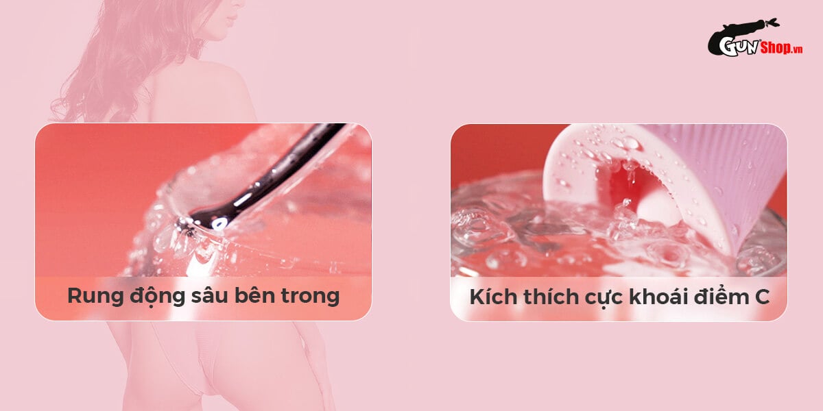 Máy Massage 2 Đầu Svakom Beverly Kích Thích Điểm G Cao Cấp