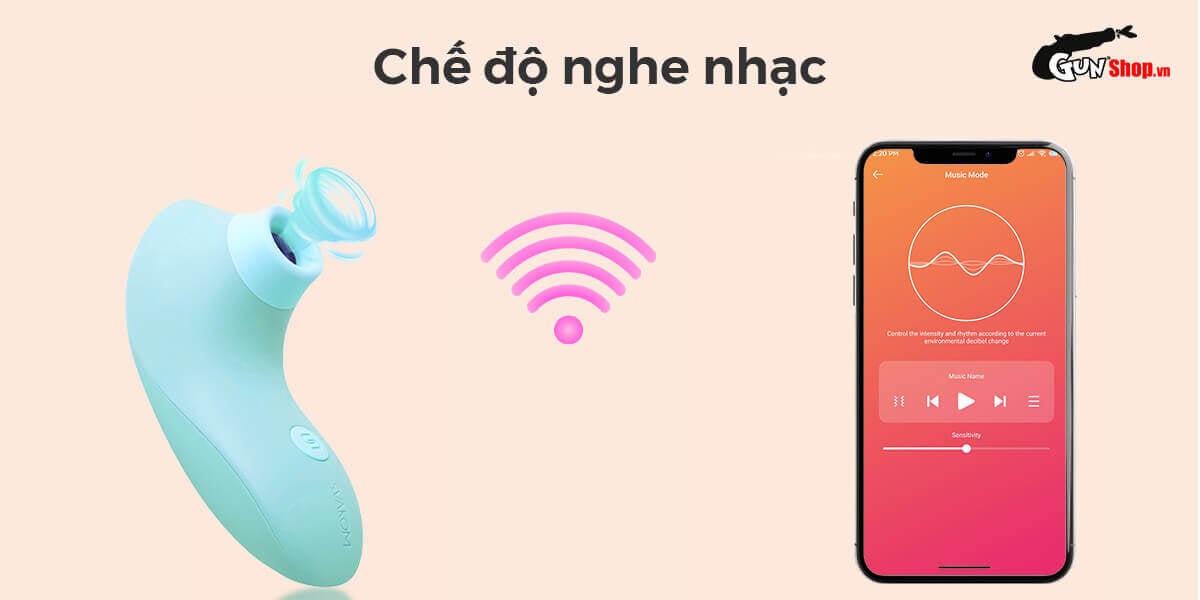 Máy massage điểm G Svakom Pulse Lite Neo bú hút pin sạc bluetooth