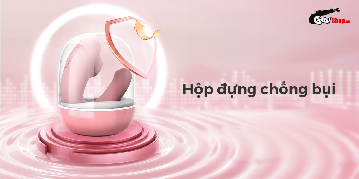 Máy rung hút điểm G Svakom Zemalia Natasha đa năng kích thích