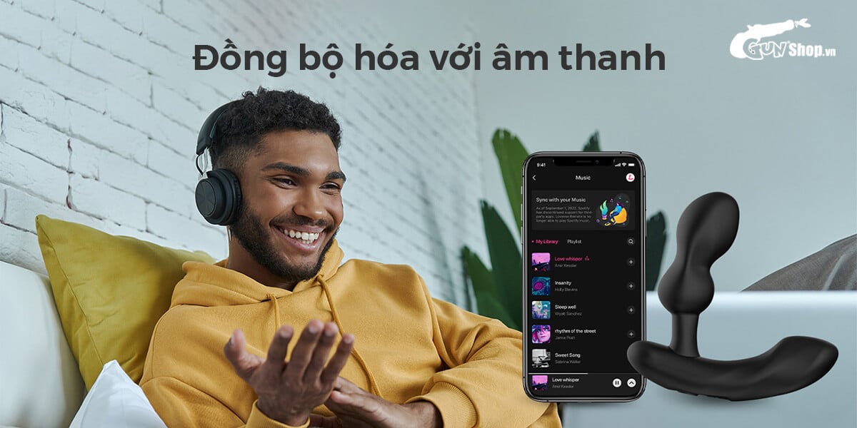 Lovense Edge 2 máy massage tuyến tiền liệt L hình điều khiển app tiện lợi Lovense Edge 2 máy massage tuyến tiền liệt L hình điều khiển app tiện lợi