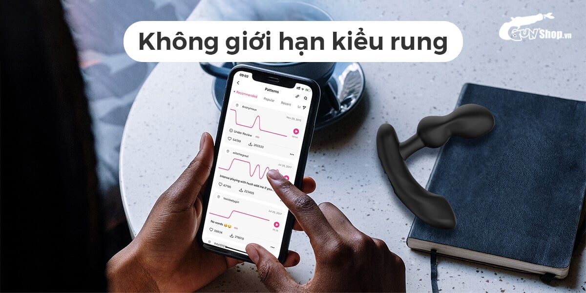 Lovense Edge 2 máy massage tuyến tiền liệt L hình điều khiển app tiện lợi Lovense Edge 2 máy massage tuyến tiền liệt L hình điều khiển app tiện lợi