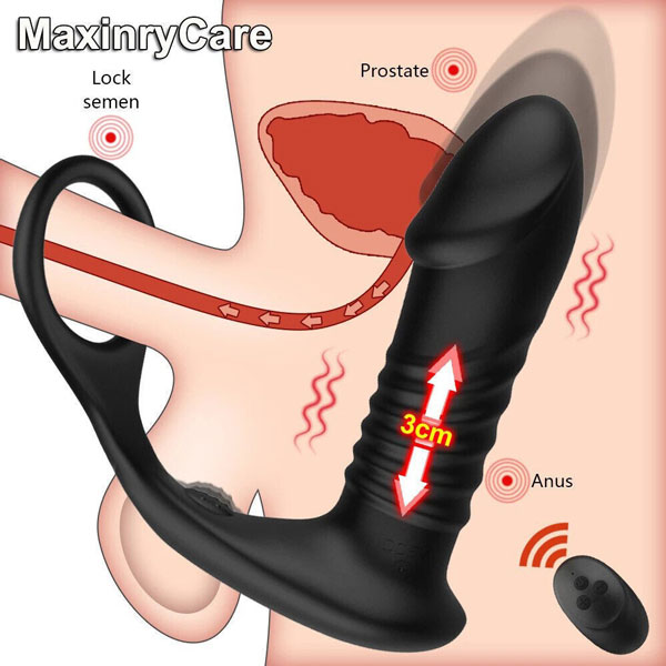Máy Rung Hậu Môn Yunman Analplug Rung Đa Chế Độ Remote