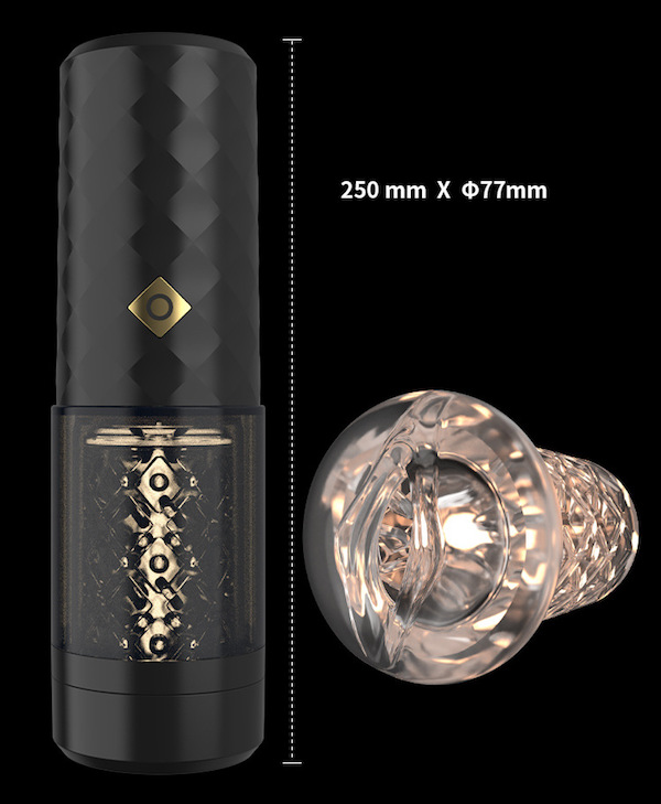 Âm đạo giả Migyy Manhood đa tính năng rung xoay thụt kích thích Âm đạo giả Migyy Manhood đa tính năng rung xoay thụt kích thích