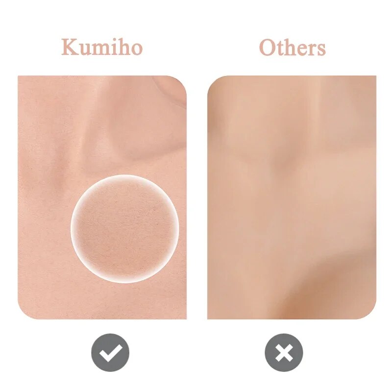 Ngực giả silicone cổ cao KUMIHO cosplay gay đồng tính nam chất lượng