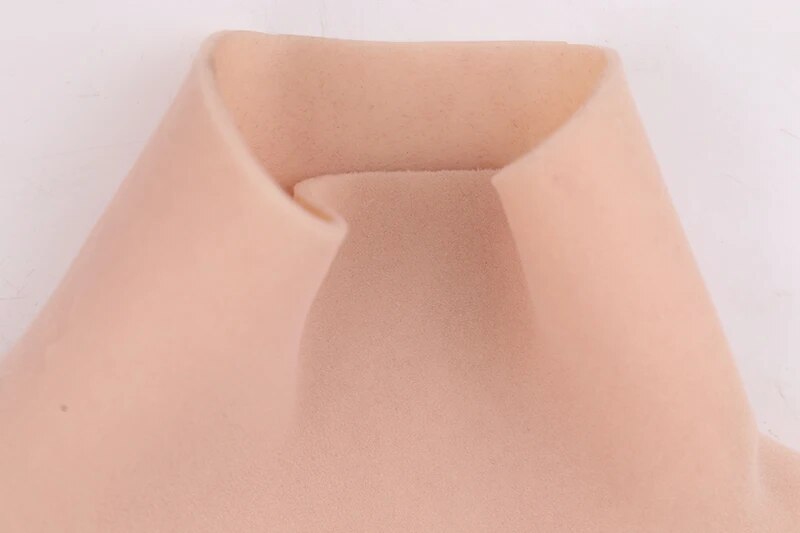 Ngực giả silicone cổ cao KUMIHO cosplay gay đồng tính nam chất lượng