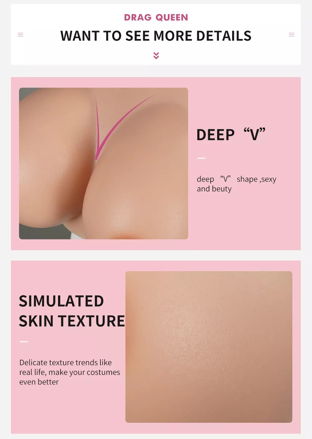 Ngực giả Silicone Cosplay Drag Queen nam nữ Siêu Thật, Mềm Mại