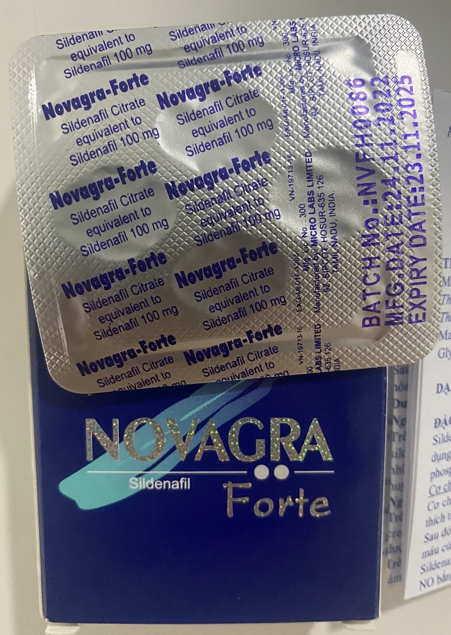 Novagra Forte 100mg thuốc cương dương Ấn Độ tăng sinh lý chống xuất tinh sớm Novagra Forte 100mg thuốc cương dương Ấn Độ tăng sinh lý chống xuất tinh sớm