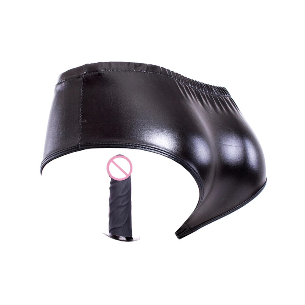 Dương vật giả cao cấp gắn quần lót da PU,sensation mạnh