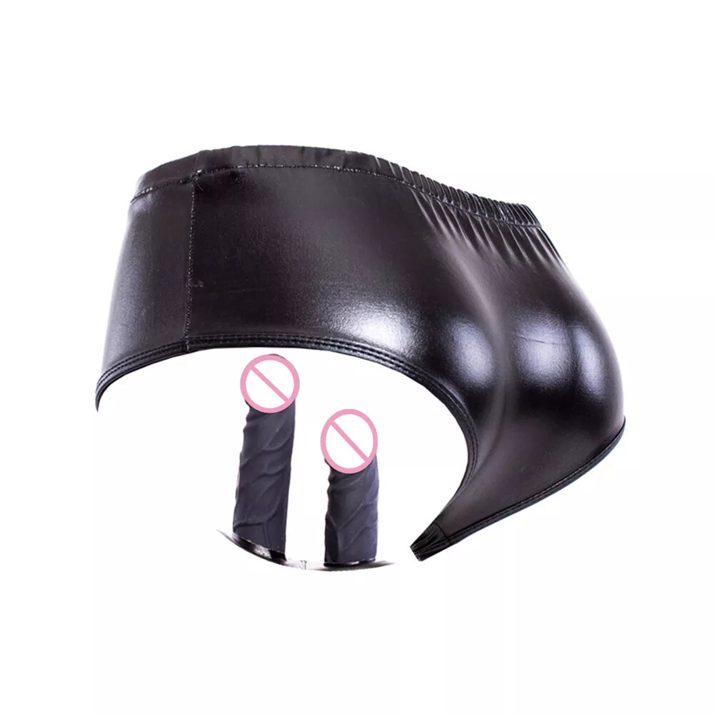 Dương vật giả cao cấp gắn quần lót da PU,sensation mạnh