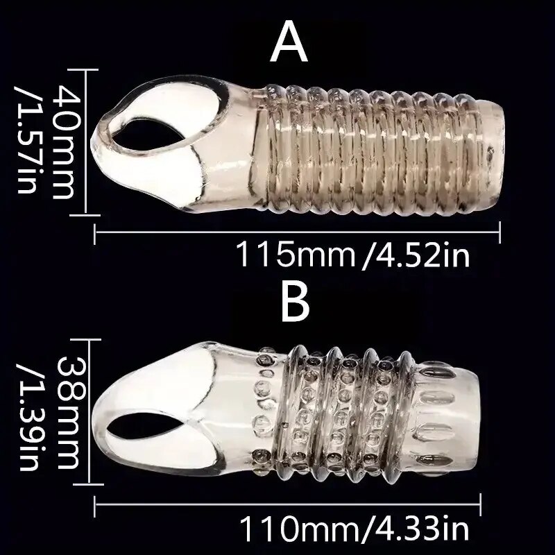 Bao Cao Su Đôn Dên Có Quai Đeo Bìu Tăng Kích Thước Kéo Dài Thời Gian