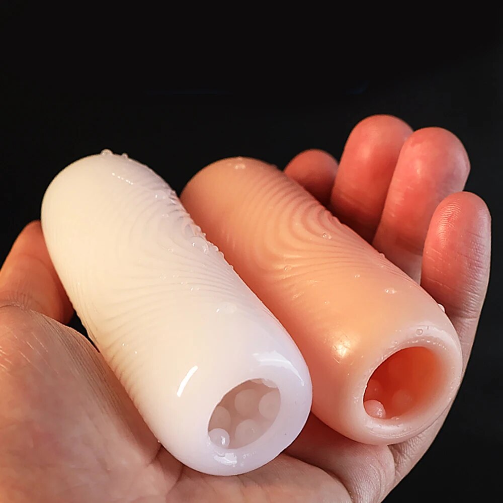 Ống silicon thủ dâm cầm tay tăng khoái cảm kéo dài quan hệ