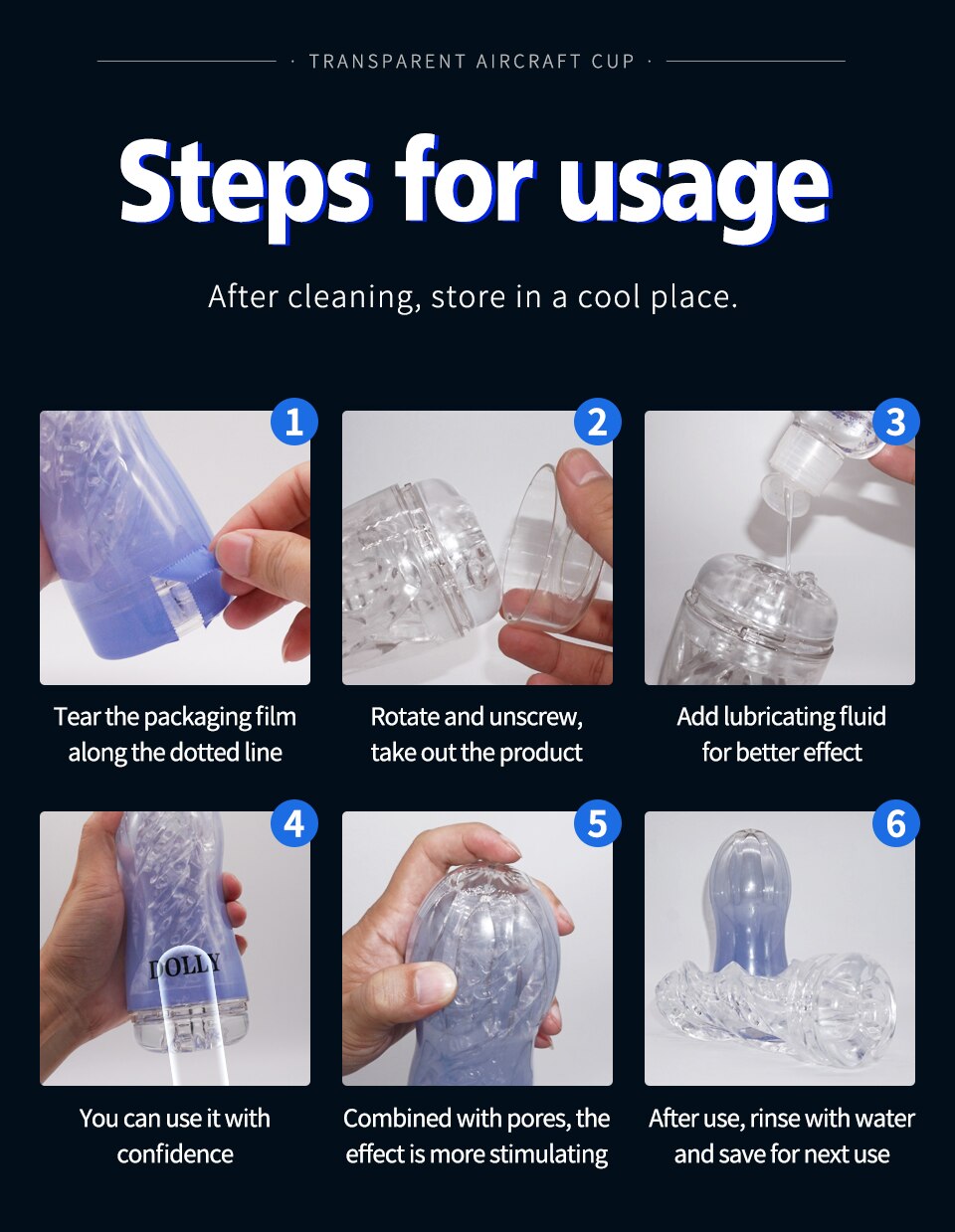 Cốc Thủ Dâm Silicon Dolly Siêu Mềm Mát - Mua Ngay Khuyến Mãi