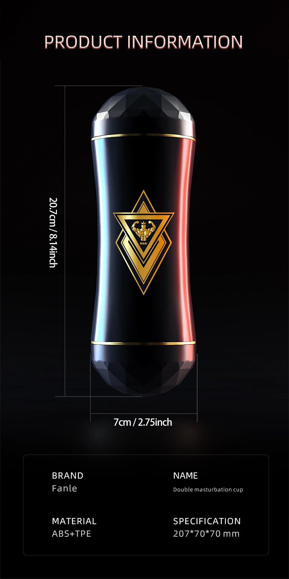 Âm Đạo Giả Silicon Man Fanle Rung 3D Kích Thích Chân Thật