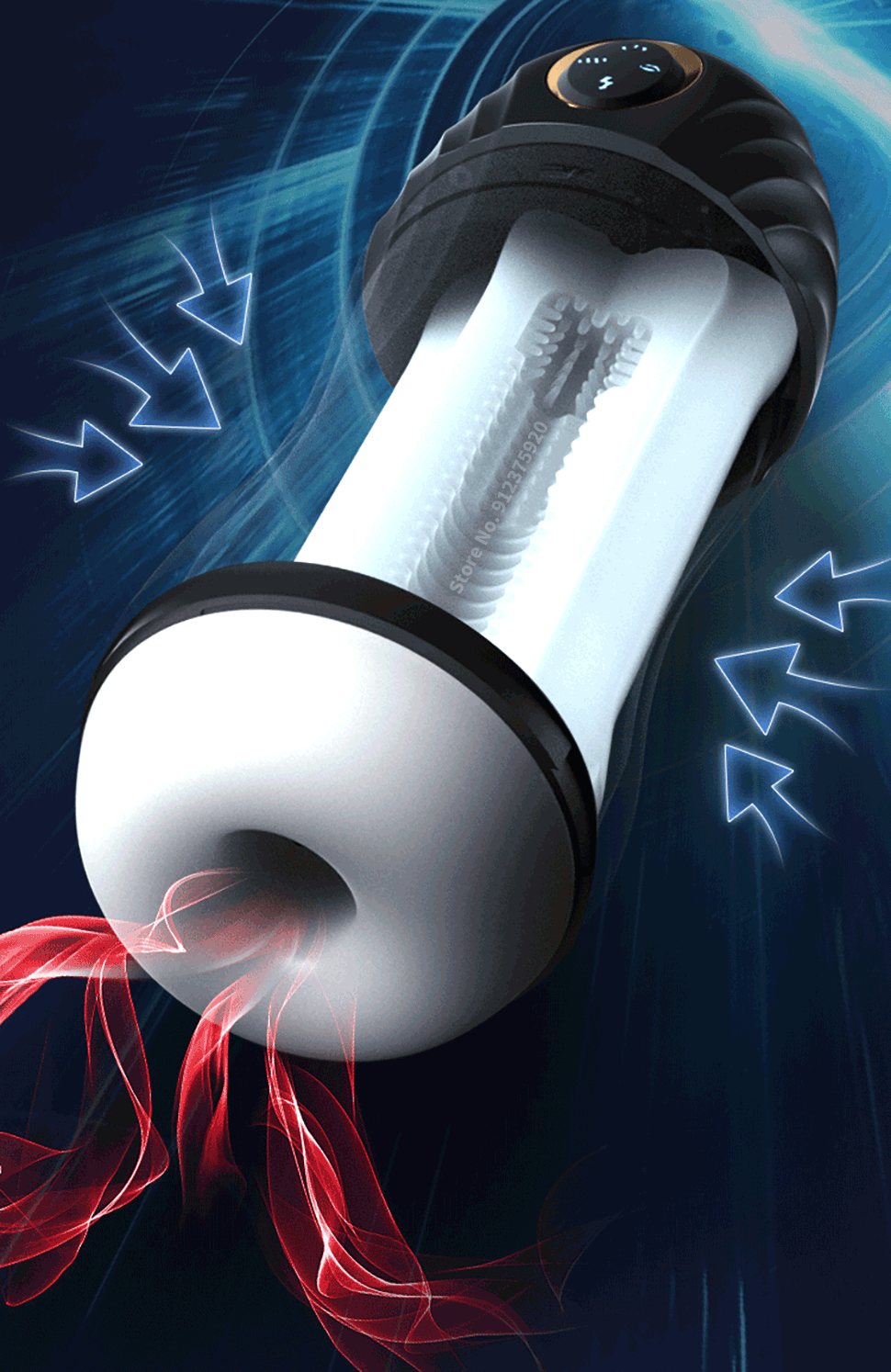 Âm đạo giả Fanle Aix rung mạnh co bóp bú hút kích thích