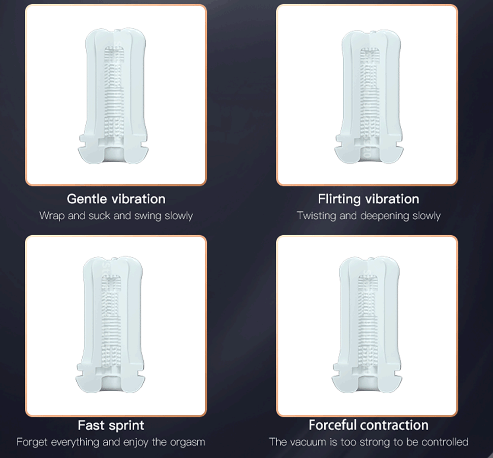 Âm đạo giả Fanle Aix rung mạnh co bóp bú hút kích thích