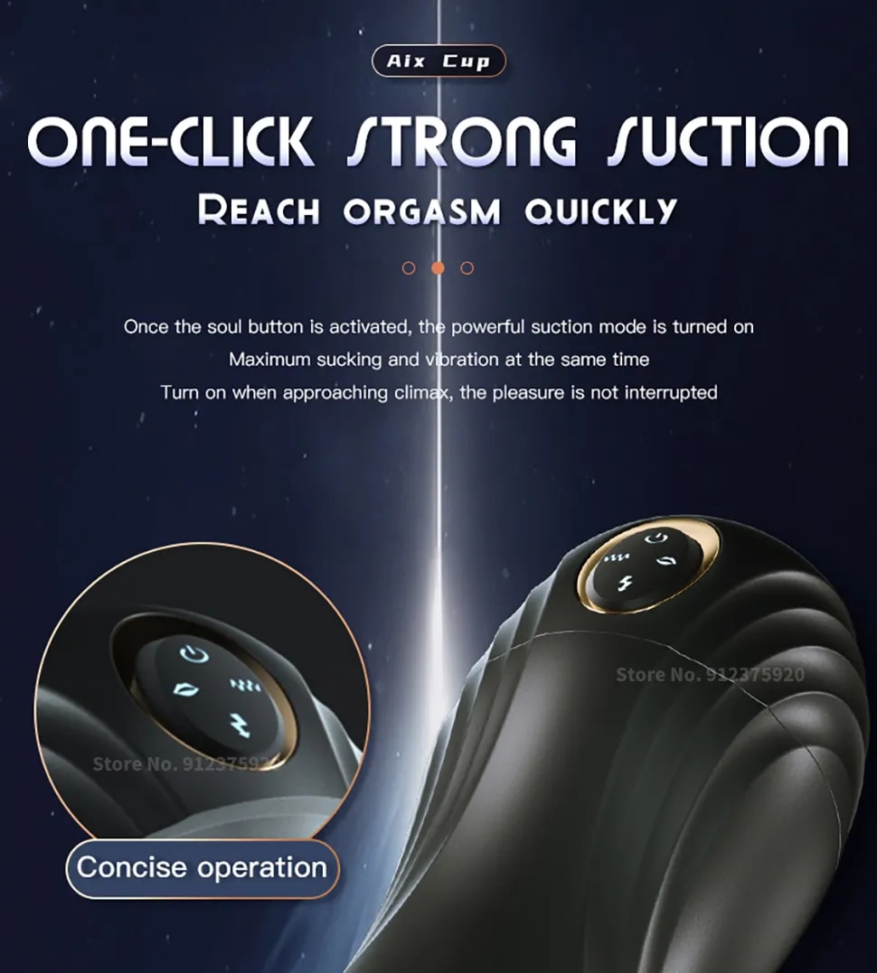 Âm đạo giả Fanle Aix rung mạnh co bóp bú hút kích thích