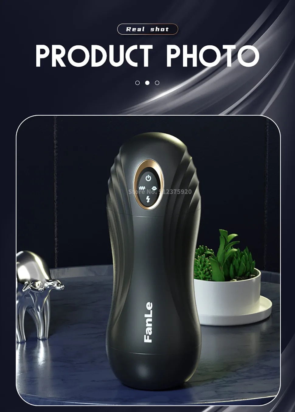 Âm đạo giả Fanle Aix rung mạnh co bóp bú hút kích thích