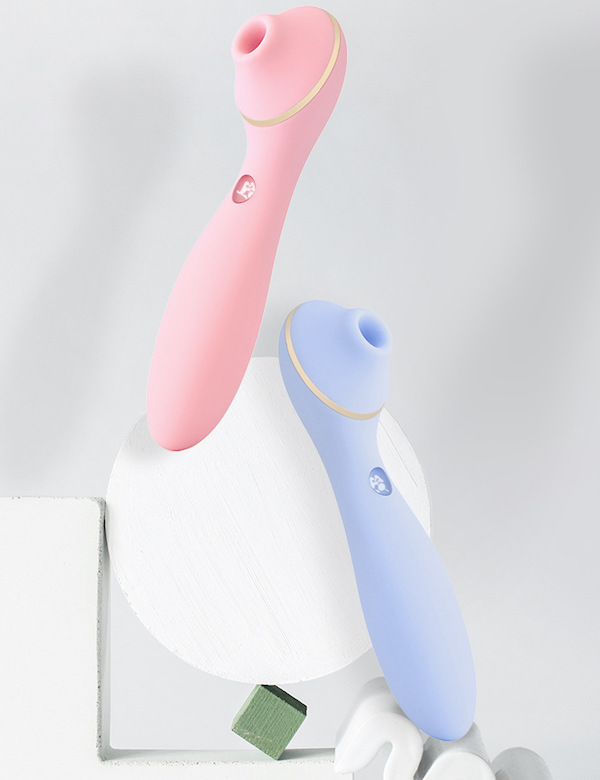 Máy Rung Hút Vùng Kín 2 Đầu KISTOY POLLY PLUS Cực Phê