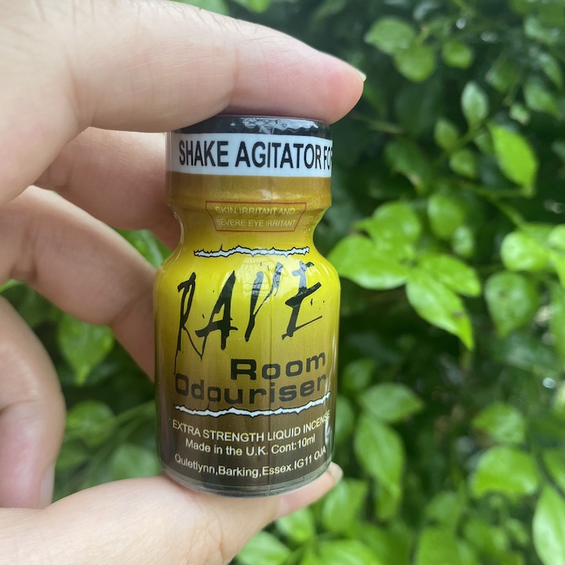 Popper Rave Room 10ml mạnh cực Top Bot kích thích cực đỉnh Popper Rave Room 10ml mạnh cực Top Bot kích thích cực đỉnh