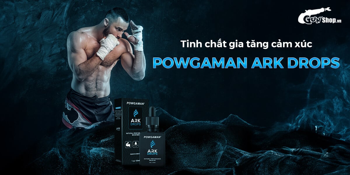 Powgaman Ark Drops 30ml tăng cảm xúc, tăng khoái cảm, nhập khẩu Powgaman Ark Drops 30ml tăng cảm xúc, tăng khoái cảm, nhập khẩu