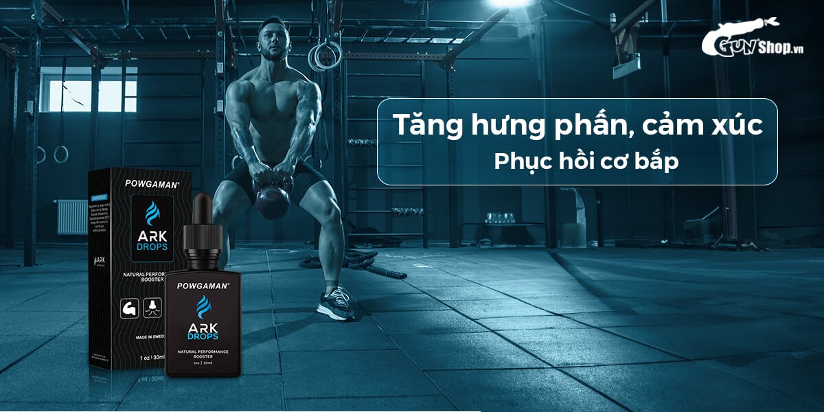 Powgaman Ark Drops 30ml tăng cảm xúc, tăng khoái cảm, nhập khẩu Powgaman Ark Drops 30ml tăng cảm xúc, tăng khoái cảm, nhập khẩu