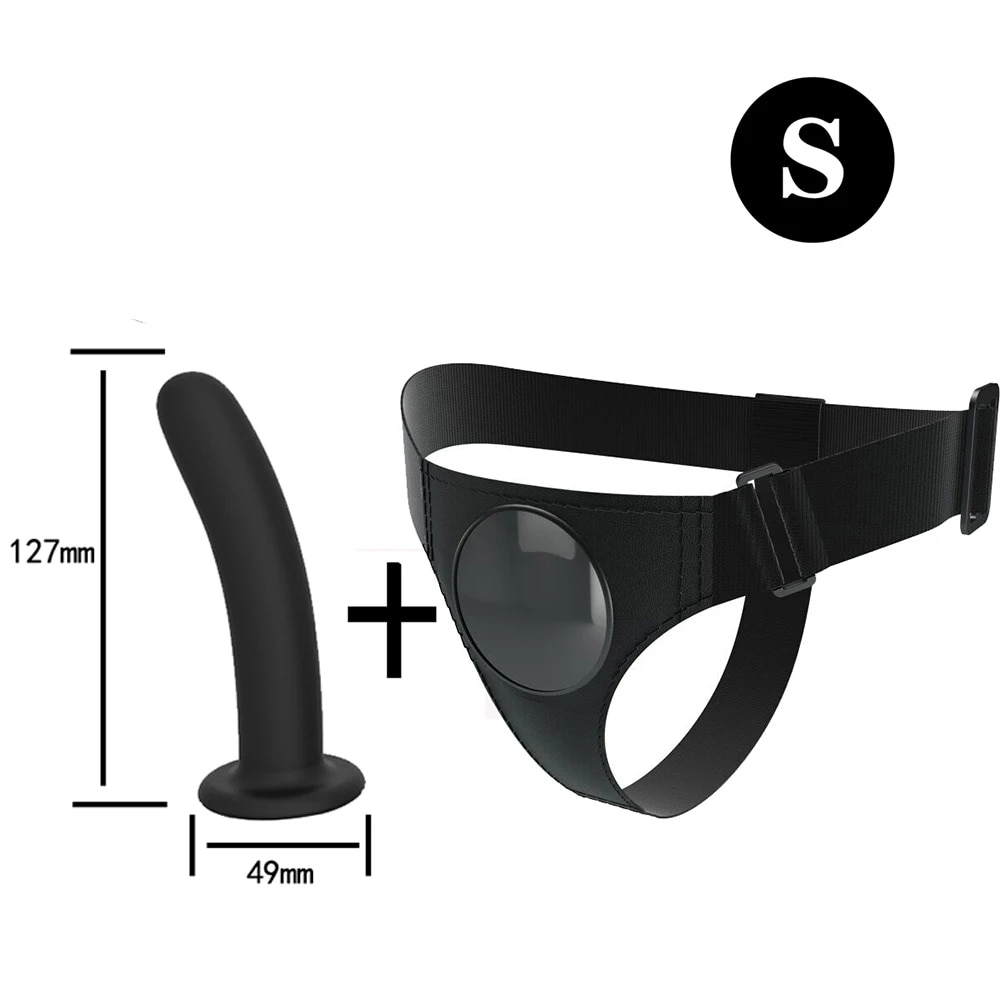 Dương vật giả silicon siêu mềm co giãn dây đeo, sextoy đồng tính nữ, kích thích mạnh