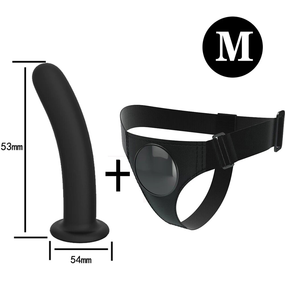 Dương vật giả silicon siêu mềm co giãn dây đeo, sextoy đồng tính nữ, kích thích mạnh