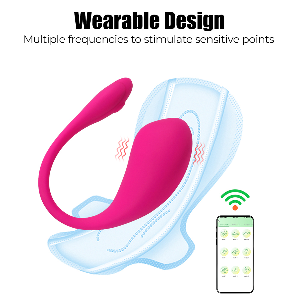 Trứng rung Love Spouse điều khiển từ xa qua app quần chip