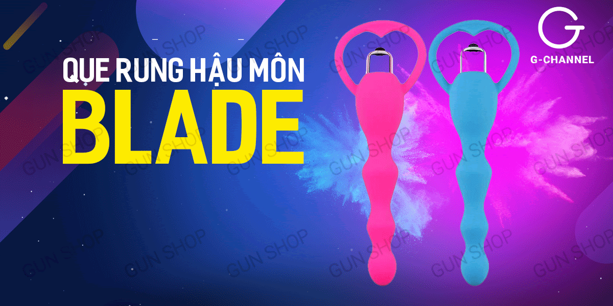 Que rung hậu môn Blade chống nước siêu mạnh 15cm kích thích cực đã Que rung hậu môn Blade chống nước siêu mạnh 15cm kích thích cực đã