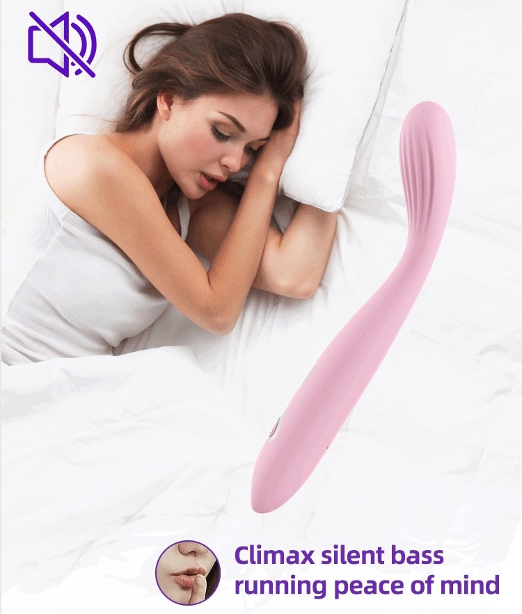 Que Rung Móc Điểm G Guerlani Silicone Pin Sạc 10 Chế Độ