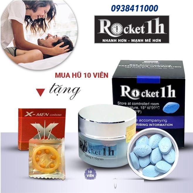 Rocket 1h Mỹ chính hãng tăng cường sinh lý Nam giới bền lâu