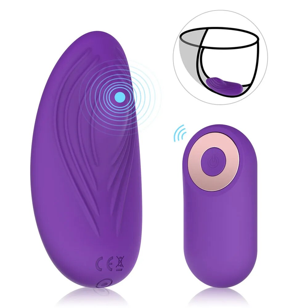 Máy rung mini điều khiển từ xa trứng tình yêu massage hột le