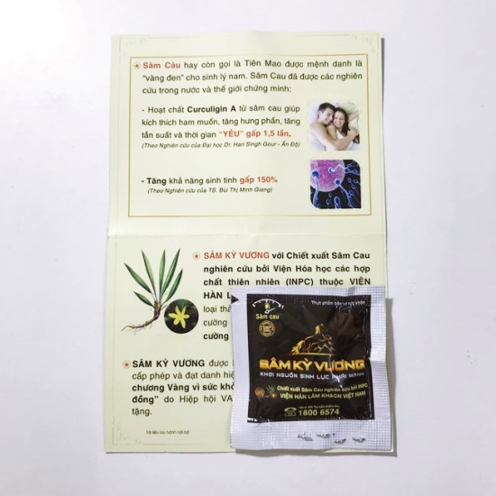 Thuốc Sâm Kỳ Vương tăng cường sinh lý nam chống xuất tinh sớm