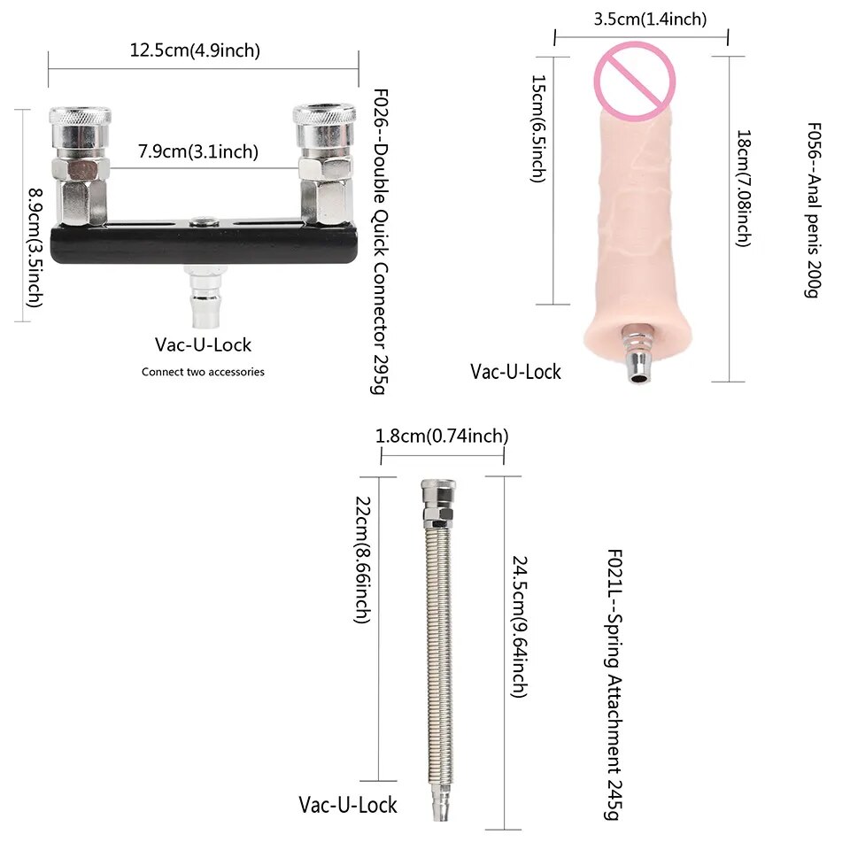 Máy làm tình tự động 2 đầu FREDORCH F21S điều khiển app cao cấp