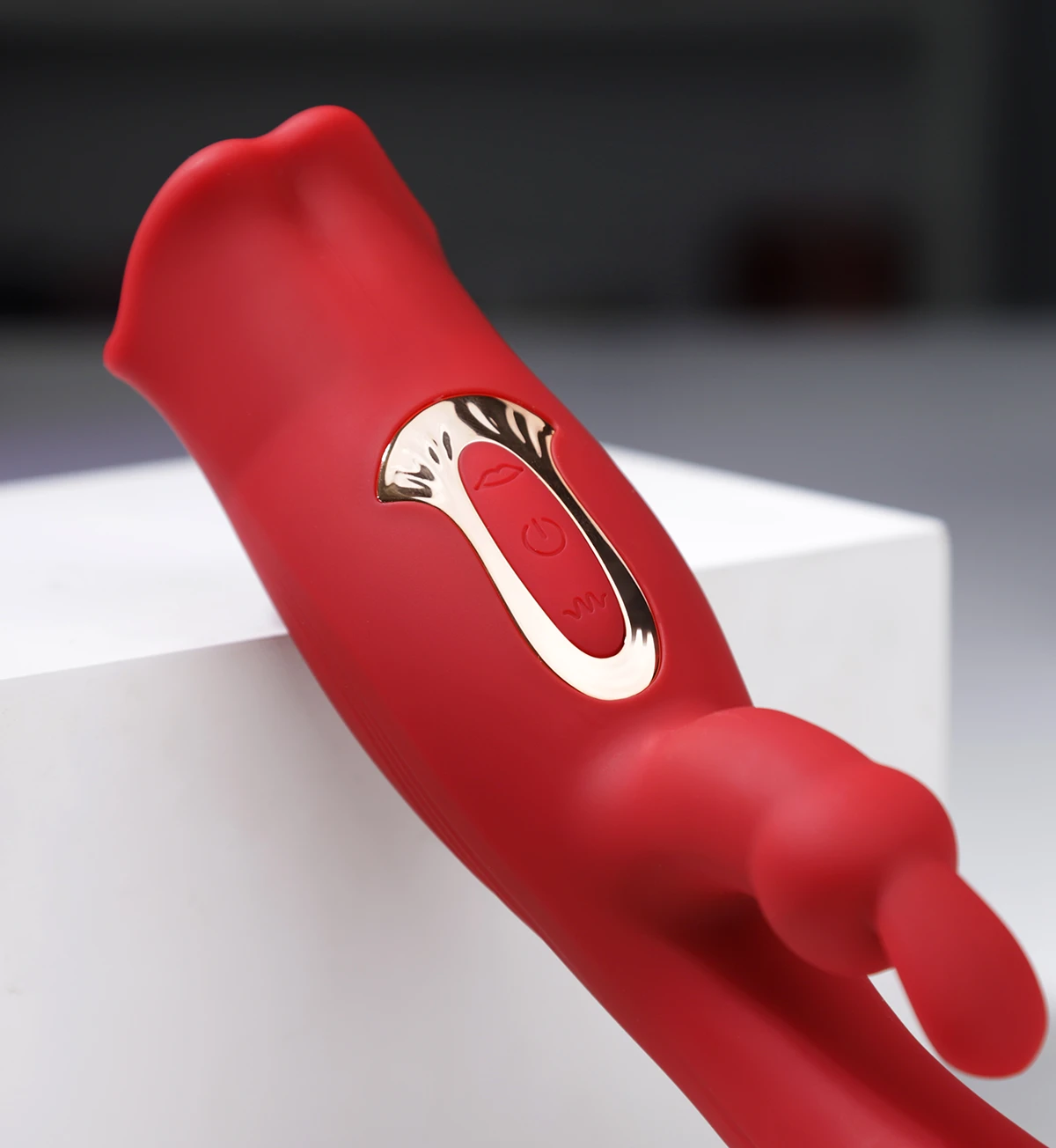 Sextoy đôi đầu rung mạnh kích thích điểm G liếm âm vật xúc cảm