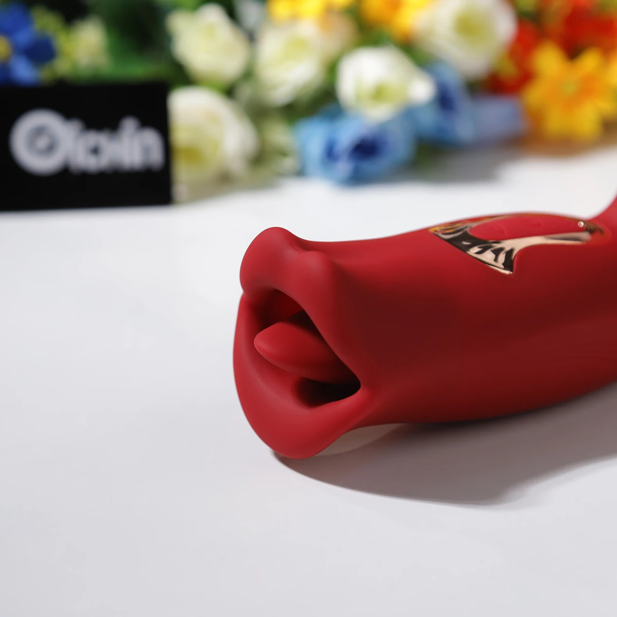 Sextoy đôi đầu rung mạnh kích thích điểm G liếm âm vật xúc cảm